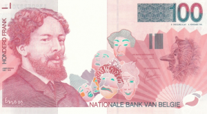 Belgium 100 Franc Banknote
