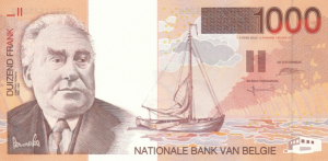 BEF 1000 Francs Banknote