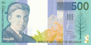 BEF 500 Francs Banknote