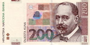 Croatian 200 Kuna Banknote
