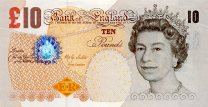 £10 GPB English Pounds 