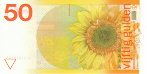 50 NLG Dutch Guilder Banknote