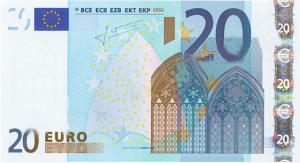 EUR €20 Banknote