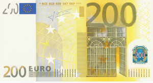 EUR €200 Banknote