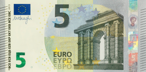 EUR €5 Banknote