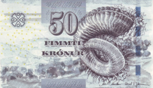 50 Faeroe Krona Banknote