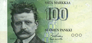 100 FIM Markkaa Banknote