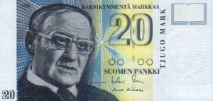 20 FIM Markkaa Banknote