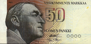 50 FIM Markkaa Banknote