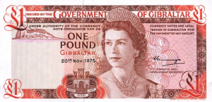 £1 GIP Banknote