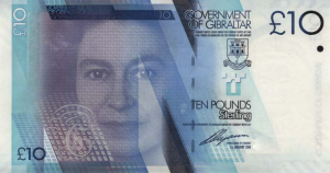 £10 GIP Banknote