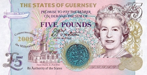 GGP £5 Pounds Banknote