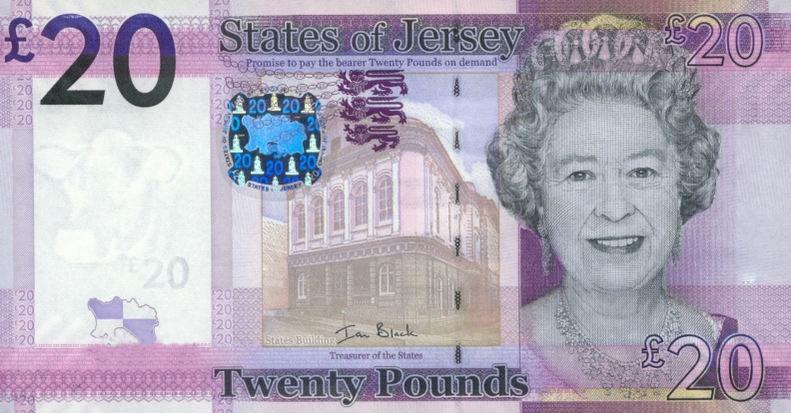 jersey 1 pound note