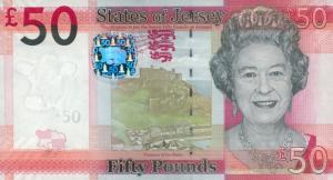 £50 Jersey Pound JEP Banknote