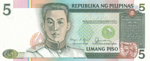 5 PHP Banknote