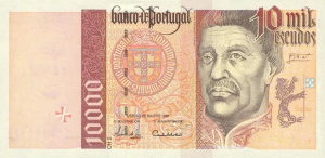 10000 PTE Banknote
