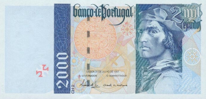 2000 PTE Banknote