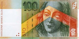 100 SKK Banknote