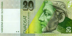 20 SKK Banknote