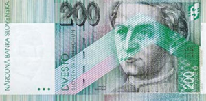 200 SKK Banknote