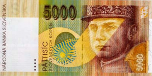 5000 SKK Banknote