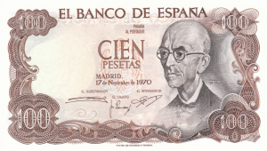 100 ESP Banknote