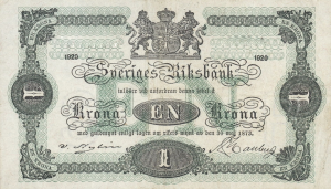 1 SEK Banknote