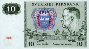 10 SEK Banknote