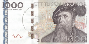1000 SEK Banknote