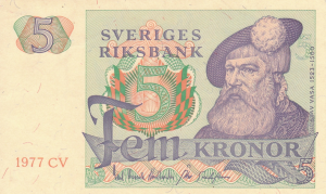 5 SEK Banknote