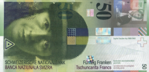 50 CHF Banknote