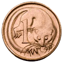 Australian 1 Cent Coin