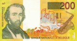 Belgian 200 Franc Banknote