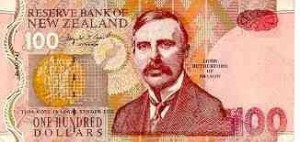 one of the New Zealand Dollar Banknotes that we will exchange